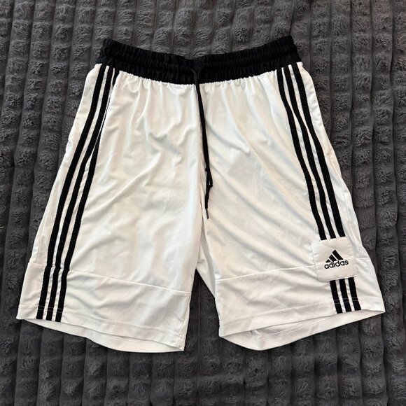 Adidas white shorts - Picture 1 of 3